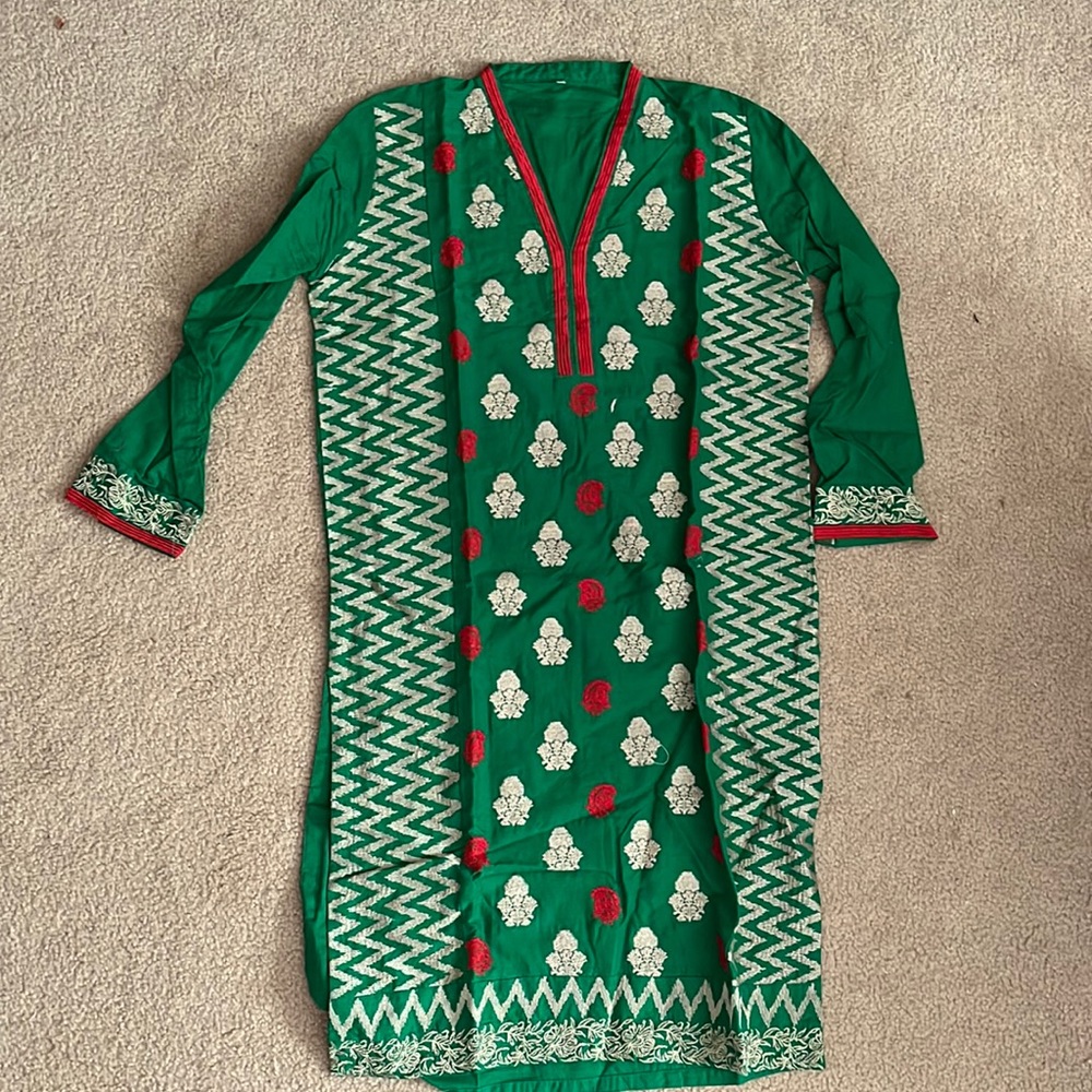 Green Kurta